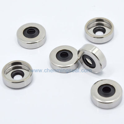 Customized PTFE oil seals with dual PTFE lip stainless steel housing for puty powder mixers