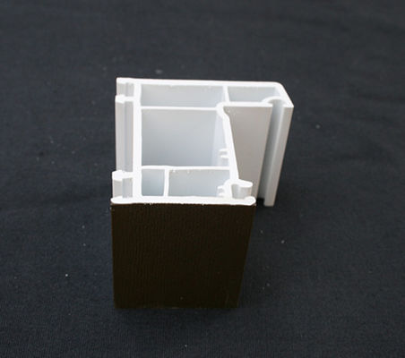 Durability Embossed Co-extruded Profiles / ASA Color PVC extrusion Profiles