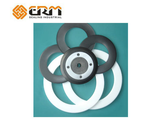 काले विस्तारित PTFE उच्च अस्थायी गैसकेट वापस अंगूठी उद्योग के लिए