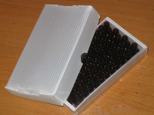 PP 貯蔵/20ml Autosampler のガラスびんのためのプラスチック PTFE のシリコーンの隔壁