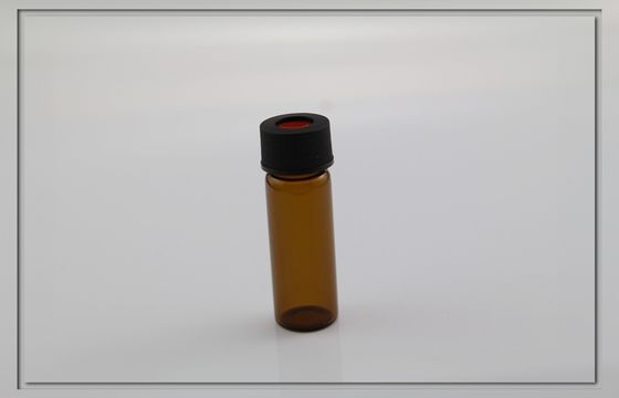 hittebestendige PTFE-het Glasflesjes 15mm, amberkleur van de septasteekproef